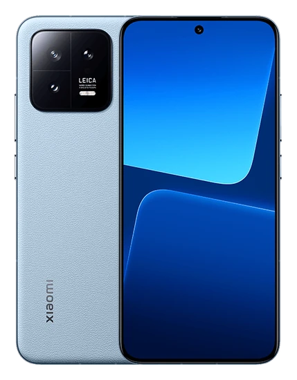 Смартфон Xiaomi 13 в синем (Mountain Blue) корпусе