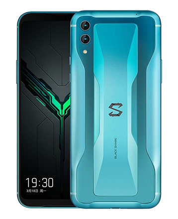 Телефон Xiaomi Black Shark 2 в голубом (Glory Blue) корпусе
