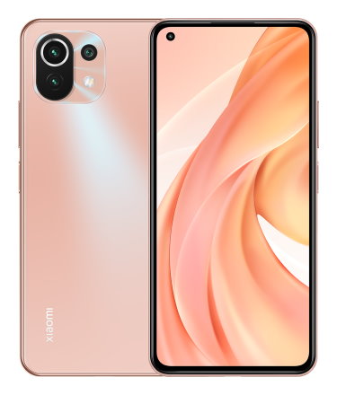 Смартфон Xiaomi Mi 11 Lite в розовом (Peach Pink) корпусе