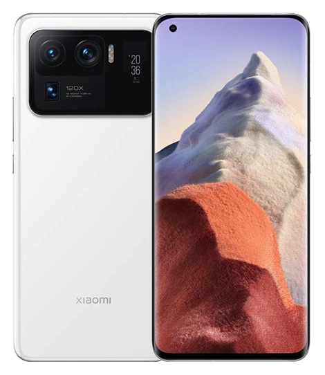 Телефон Xiaomi Mi 11 Ultra в белом (Ceramic White) корпусе