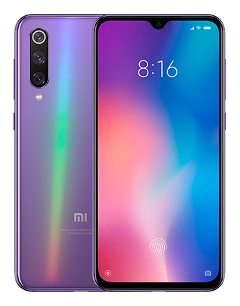 Телефон Xiaomi Mi 9 SE в фиолетовом (Violet) корпусе