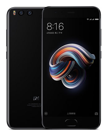 Телефон Xiaomi Mi Note 3 в чёрном (Black) корпусе