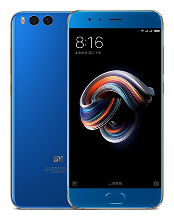 Телефон Xiaomi Mi Note 3 в синем (Blue) корпусе