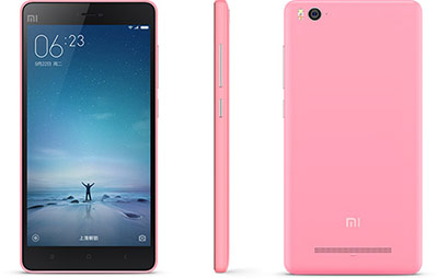 Телефон Xiaomi Mi4c в розовом (Pink) корпусе