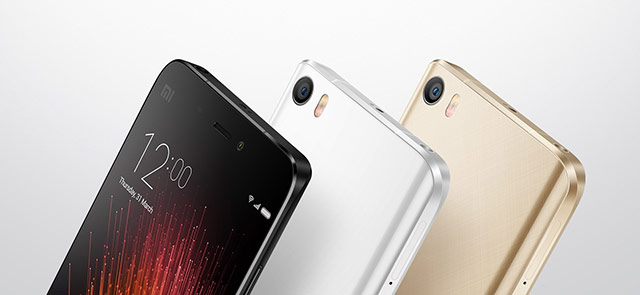 Телефоны Xiaomi Mi5 всех цветов корпуса