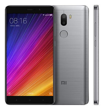 Телефон Xiaomi Mi5s Plus в тёмно-сером (Grey) корпусе