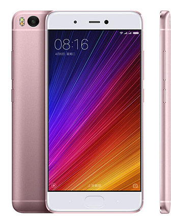 Телефон Xiaomi Mi5s в розовом (Rose Gold) корпусе