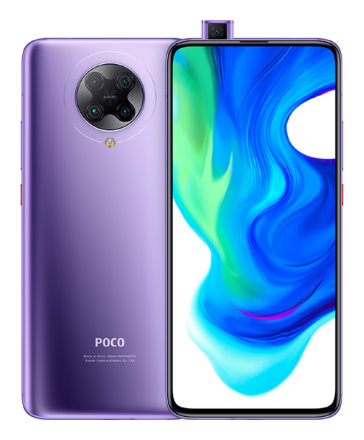 Телефон Xiaomi POCO F2 Pro в фиолетовом (Electric Purple) корпусе