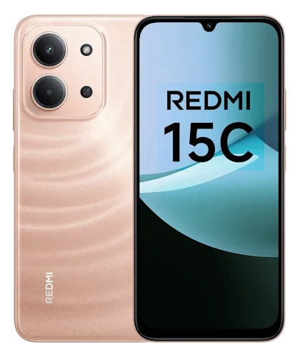 Смартфон Xiaomi Redmi 15C в оранжевом (Twilight Orange) корпусе