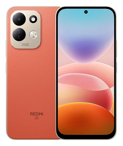 Смартфон Xiaomi Redmi 17 5G в оранжевом (Vivid Orange) корпусе