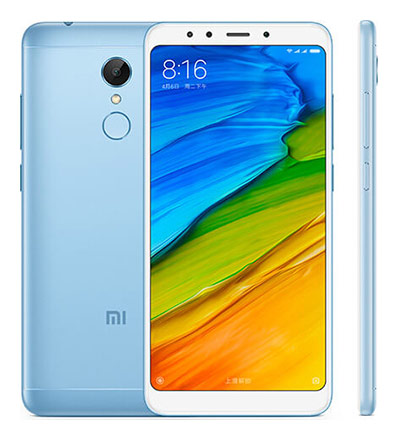 Телефон Xiaomi Redmi 5 в синем (Blue) корпусе