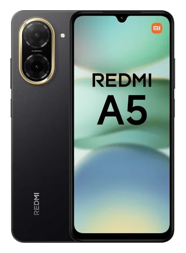 Смартфон Xiaomi Redmi A5 в чёрном (Midnight Black) корпусе