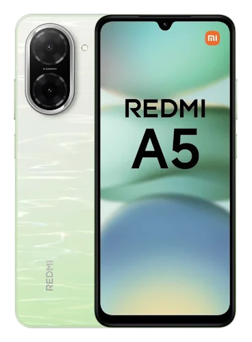 Смартфон Xiaomi Redmi A5 в зелёном (Lake Green) корпусе