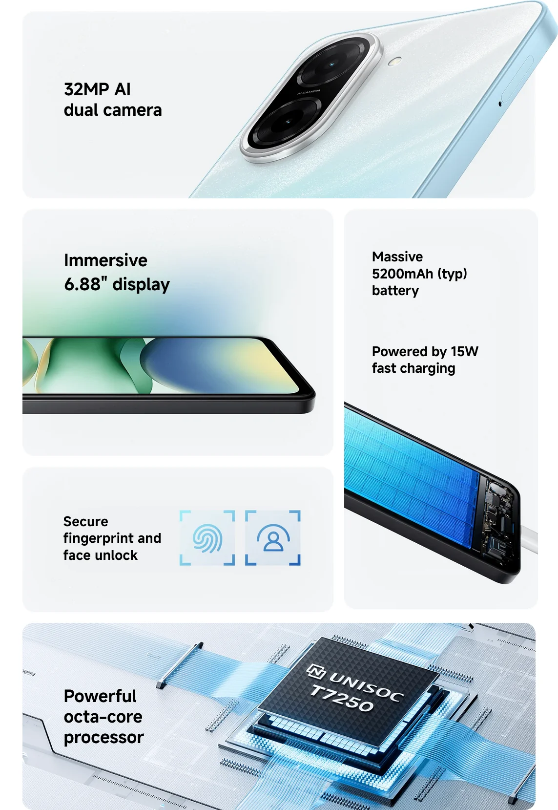 Характеристики смартфона Xiaomi Redmi A5