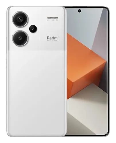 Смартфон Xiaomi Redmi Note 13 Pro+ 5G в белом (Moonlight White) корпусе