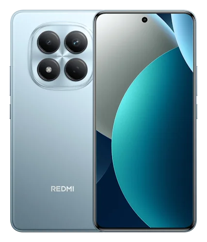 Смартфон Xiaomi Redmi Note 15 Pro в синем (Glacier Blue) корпусе