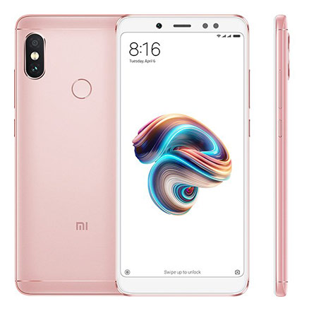 Телефон Xiaomi Redmi Note 5 в розовом (Rose) корпусе
