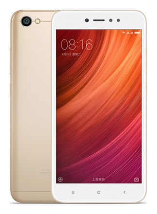 Телефон Xiaomi Redmi Note 5A в золотом (Gold) корпусе