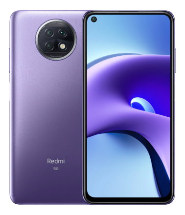 Телефон Xiaomi Redmi Note 9T в фиолетовом (Daybreak Purple) корпусе