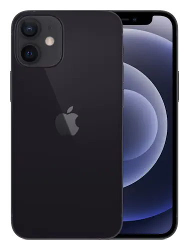Смартфон Apple iPhone 12 mini в чёрном (Black) корпусе