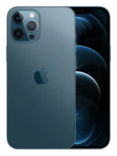 Смартфон Apple iPhone 12 Pro Max в синем (Pacific Blue) корпусе