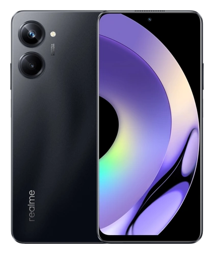 Смартфон Realme 10 Pro в чёрном (Dark Matter) корпусе