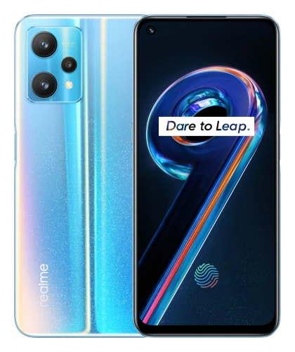 Смартфон Realme 9 Pro в синем (Sunrise Blue) корпусе