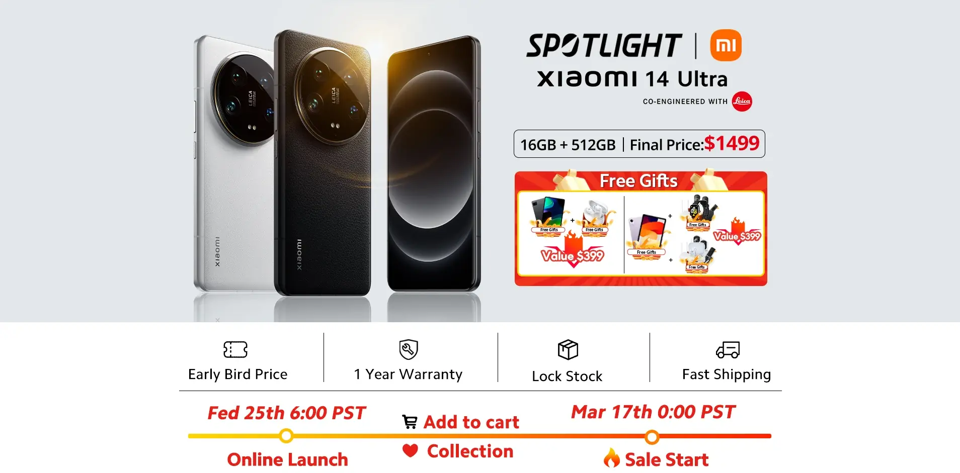 Распродажа смартфонов Xiaomi 14 Ultra со скидкой