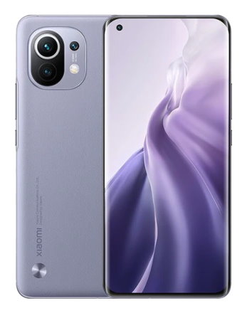 Телефон Xiaomi Mi 11 в лиловом (Lilac Purple) корпусе