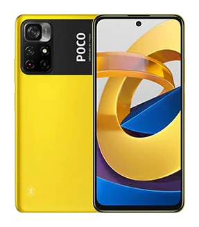 Смартфон POCO M4 Pro 5G в жёлтом (POCO Yellow) корпусе